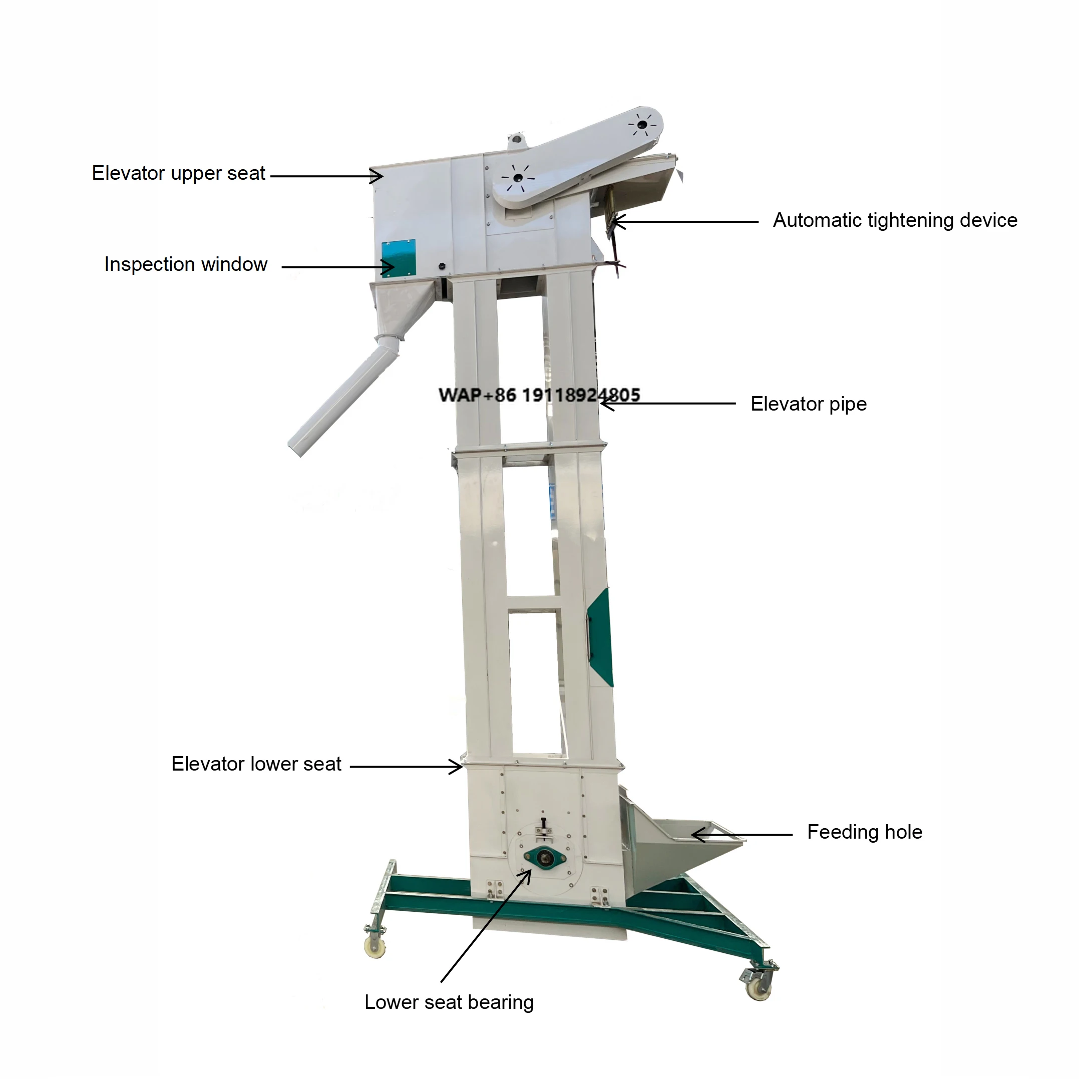 10T China Small Grain Bucket Elevator Z Type Coffee Beans Bucket Conveyor for Sale Price Small
10T China Small Grain Bucket Elevator Z Type Coffee Beans Bucket Conveyor for Sale Price Small