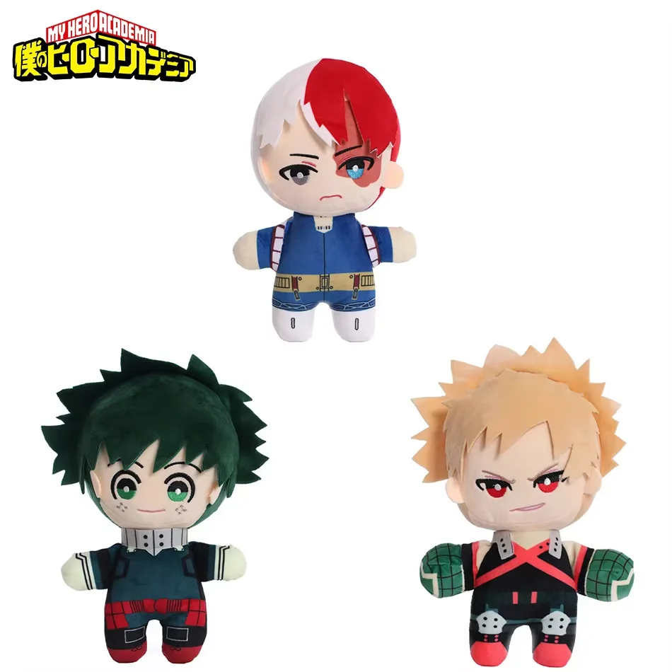 Аниме My Hero Academia плюшевые игрушки мультфильм Izuku Midoriya Katsuki Bakugou Shouto Todoroki мягкие куклы подарки для детей
Аниме My Hero Academia плюшевые игрушки мультфильм Izuku Midoriya Katsuki Bakugou Shouto Todoroki мягкие куклы подарки для детей