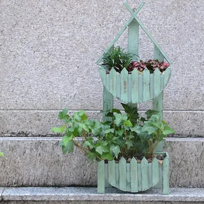  Jardinière succulente murale suspendue en bois, décoration créative de balcon et de jardin, support plantes en Pot, Pot
Jardinière succulente murale suspendue en bois, décoration créative de balcon et de jardin, support plantes en Pot, Pot
