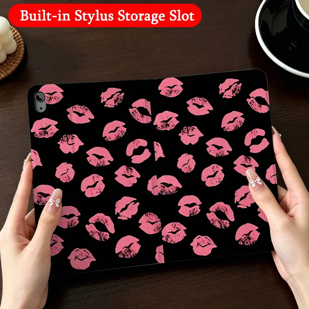 Dark kisses Lips For iPad Mini Pro Air 5 6 7 8 9 11 9.7 7.9 10.9 13 12.9 inch Folding Automatic Sleep/Make Tablet Case
Dark kisses Lips For iPad Mini Pro Air 5 6 7 8 9 11 9.7 7.9 10.9 13 12.9 inch Folding Automatic Sleep/Make Tablet Case