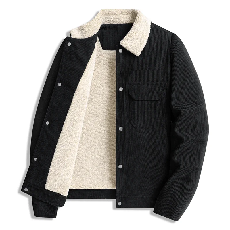 2025 Corduroy Parkas Oversize 9XL Cashmere Long Sleeve Jacket For Men Turn-down Collar Thick Warm
2025 Corduroy Parkas Oversize 9XL Cashmere Long Sleeve Jacket For Men Turn-down Collar Thick Warm