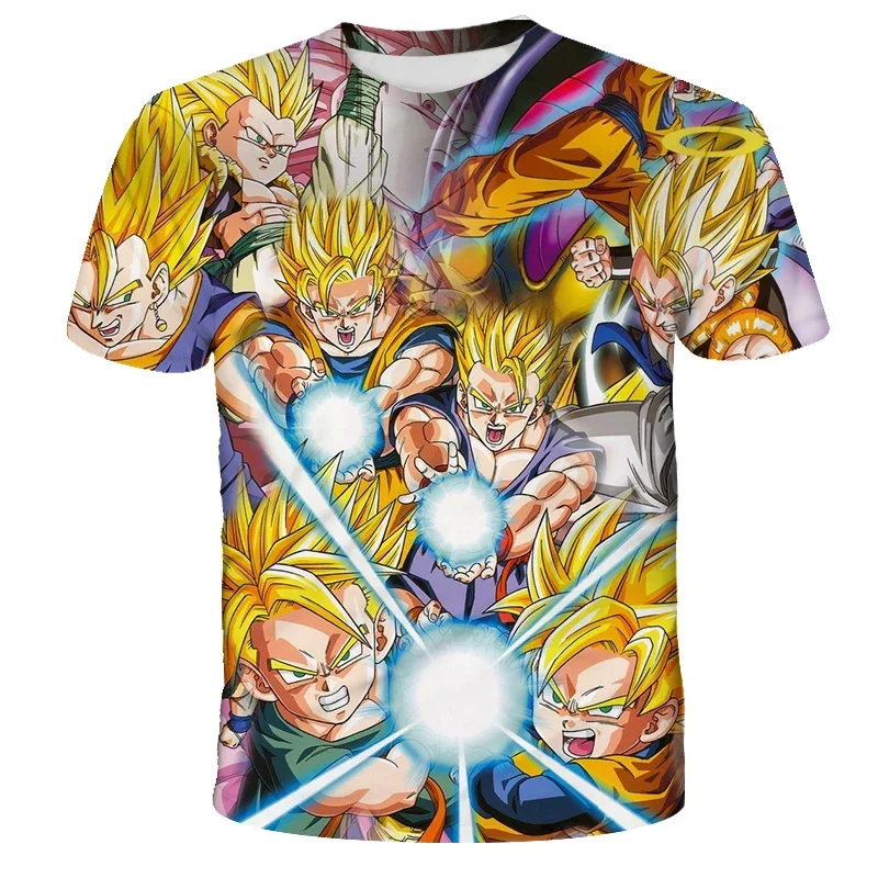 Men's T-shirts Dragon Ball Z T-shirt Boys Clothes Children Clothing Summer Short Sleeve Kids Cartoon Goku Tops Baby Boy T Shirt
Men's T-shirts Dragon Ball Z T-shirt Boys Clothes Children Clothing Summer Short Sleeve Kids Cartoon Goku Tops Baby Boy T Shirt