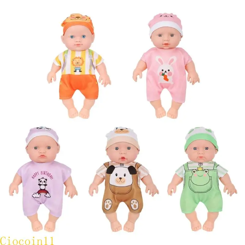 Y1UB 25cm Interactive Reborns Baby Dolls with Bendable Joints Early Childhood Development Comforting Toy for Toddler Gift
Y1UB 25cm Interactive Reborns Baby Dolls with Bendable Joints Early Childhood Development Comforting Toy for Toddler Gift