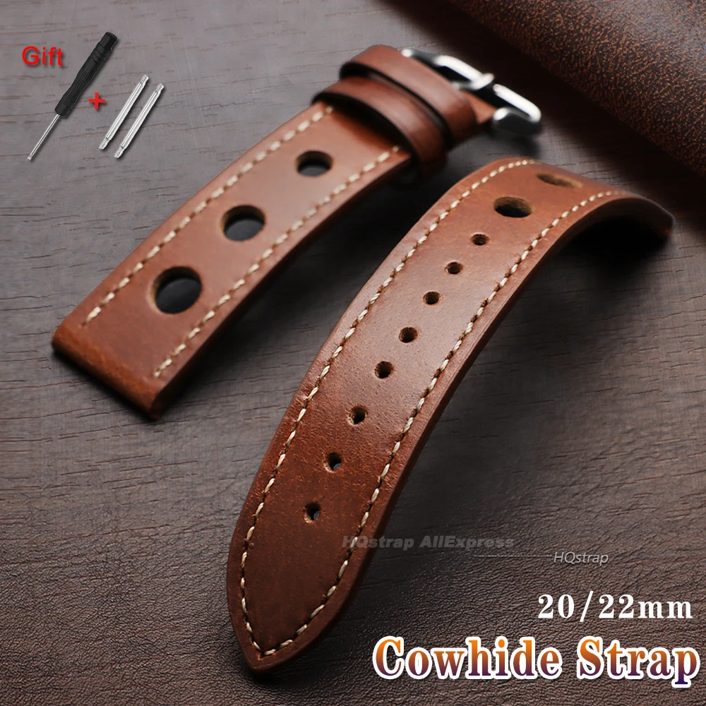 New Vintage Cowhide Watch Strap 20mm 22mm Universal Bracelet Business Replacement Watch Band for Men Women Wristband Accessories
New Vintage Cowhide Watch Strap 20mm 22mm Universal Bracelet Business Replacement Watch Band for Men Women Wristband Accessories