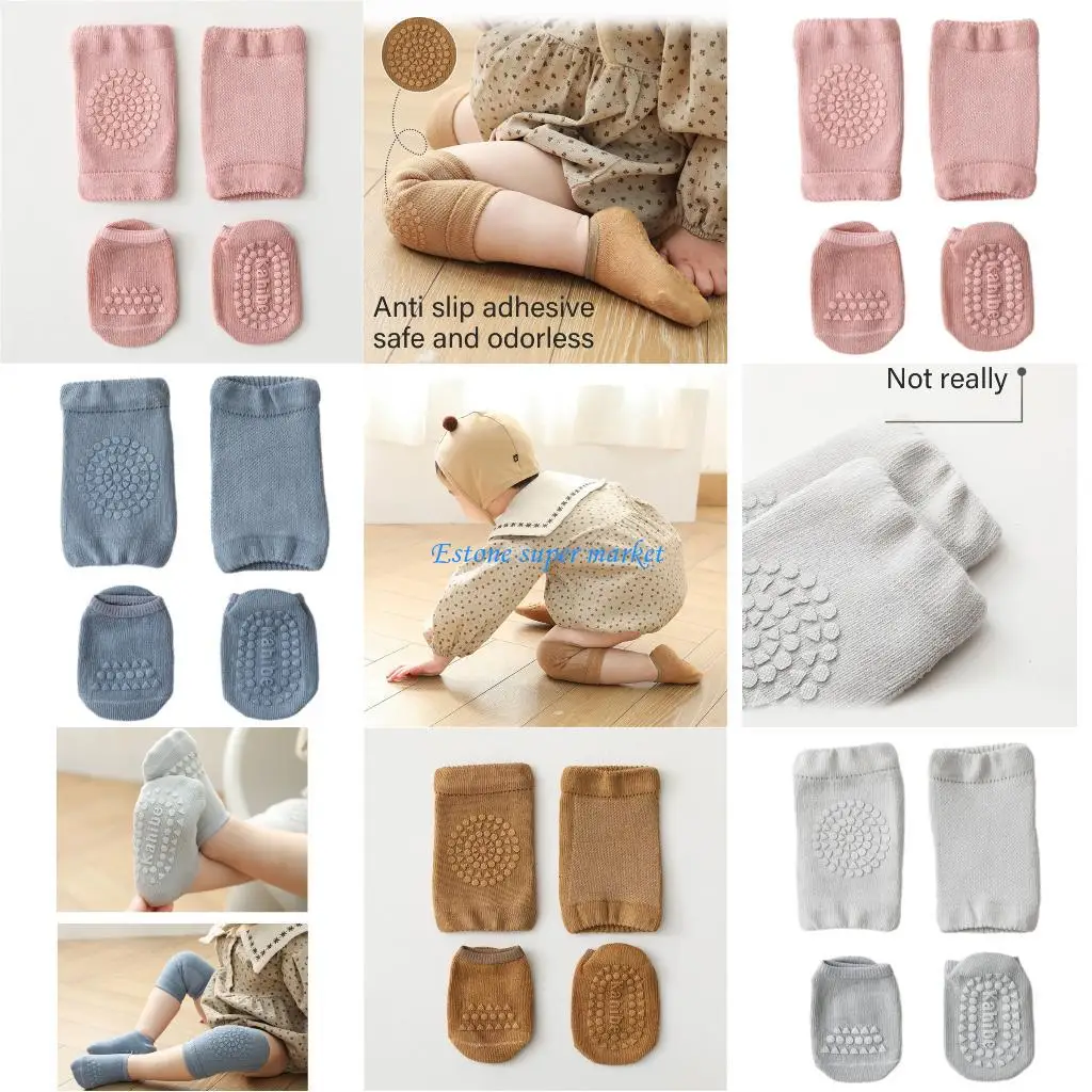 090B Детские хлопковые наколенники Нескользящие игровые носки Набор для защиты от ползания
090B Детские хлопковые наколенники Нескользящие игровые носки Набор для защиты от ползания