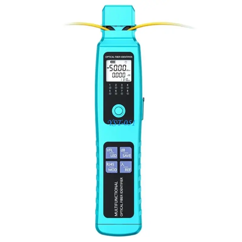 E15A Rechargeable Complete Fiber Diagnostic System Device With Charging System 30mW Red Beam And RJ45 Line Tracing Feature
E15A Rechargeable Complete Fiber Diagnostic System Device With Charging System 30mW Red Beam And RJ45 Line Tracing Feature