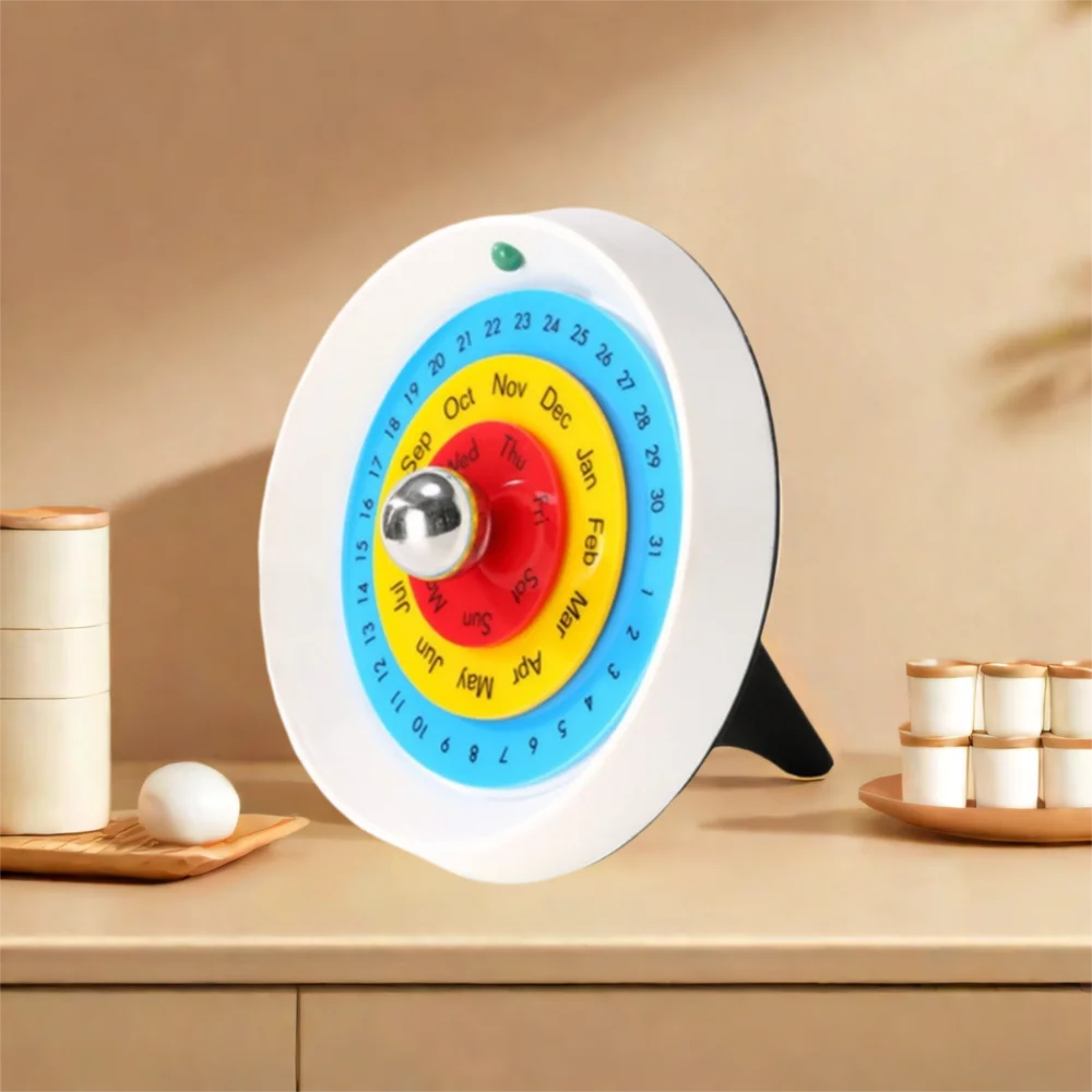 Creative Rotating Calendar Nordic Style Handmade Turntable Perpetual Calendar Decorative DIY Annual Desk Calendar Office
Creative Rotating Calendar Nordic Style Handmade Turntable Perpetual Calendar Decorative DIY Annual Desk Calendar Office
