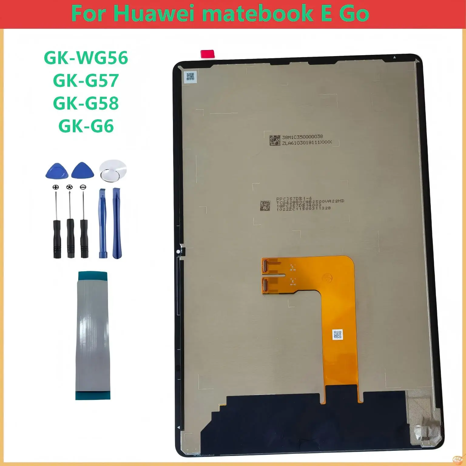 ORI For Huawei MatebookE GO GK-G56 GK-G58 GK-W76 LCD Display Touch Screen Digitizer Assembly
ORI For Huawei MatebookE GO GK-G56 GK-G58 GK-W76 LCD Display Touch Screen Digitizer Assembly