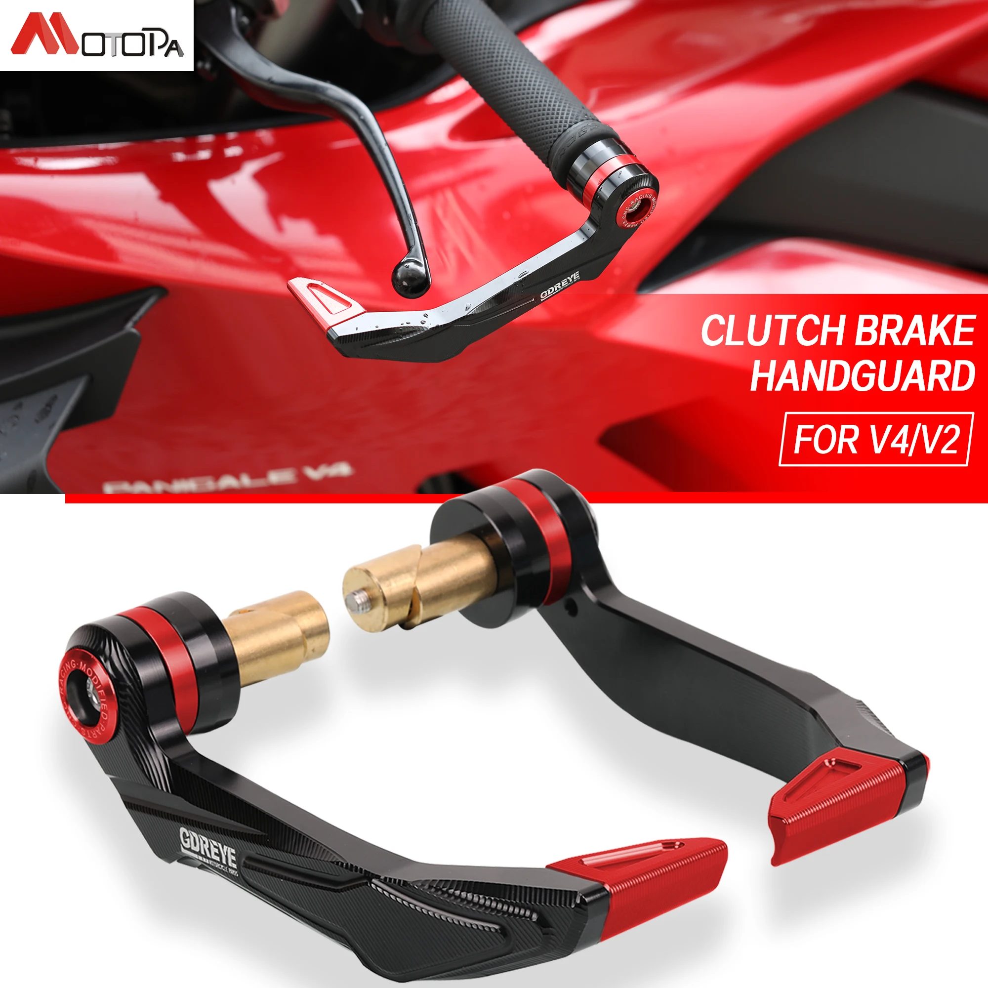 NEW Motorcycle Thick aluminum Grips Guard Brake Clutch Levers Guard Protector For DUCATI 899 959 1199 1299 Panigale
NEW Motorcycle Thick aluminum Grips Guard Brake Clutch Levers Guard Protector For DUCATI 899 959 1199 1299 Panigale