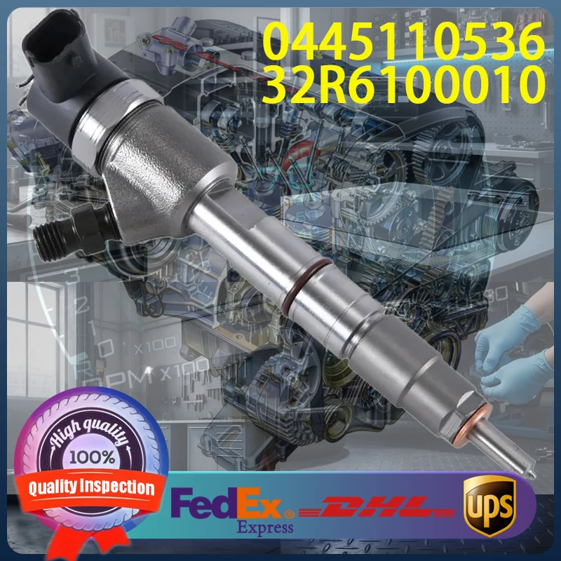 0445110536 0445110603 32R61-10010 Common Rail Fuel Injector For Mitsubishi Heavy D06FR Engine
0445110536 0445110603 32R61-10010 Common Rail Fuel Injector For Mitsubishi Heavy D06FR Engine