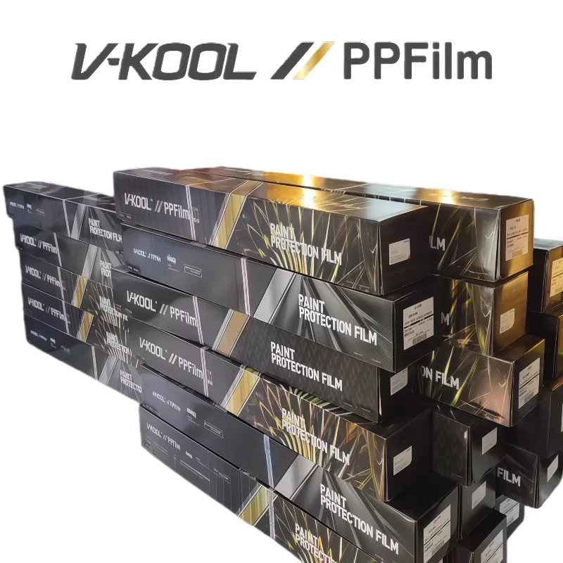 V-KOOL paint protection film, self-healing for scratches, hydrophobic and self-cleaning, TPU PPF 10-year warranty
V-KOOL paint protection film, self-healing for scratches, hydrophobic and self-cleaning, TPU PPF 10-year warranty