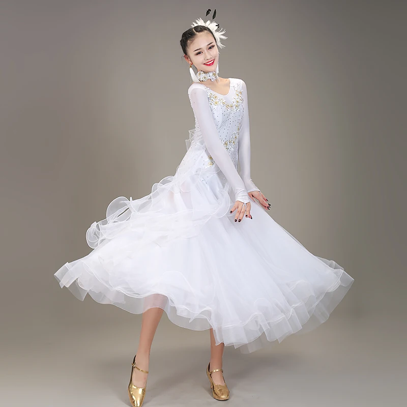 X2114 Lady Ballroom Dance Dress Modern Dance Suit Waltz Competition Dress Modern Dancing Costume Ballroom Dress
X2114 Lady Ballroom Dance Dress Modern Dance Suit Waltz Competition Dress Modern Dancing Costume Ballroom Dress