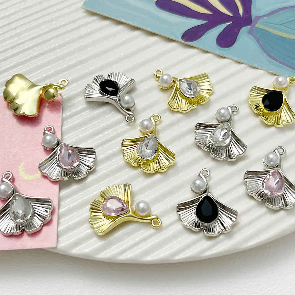 10pcs Handmade Leaf Necklace Earrings Pendant Connectors Silver Golden Color Pendant Charms Diy Jewelry Making Accessories
10pcs Handmade Leaf Necklace Earrings Pendant Connectors Silver Golden Color Pendant Charms Diy Jewelry Making Accessories