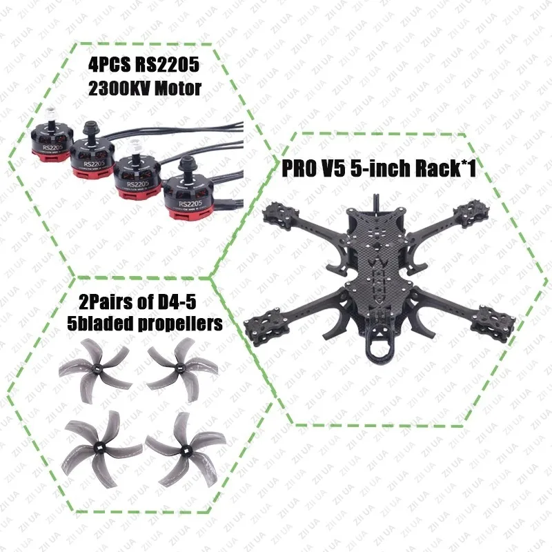 B-CUBE PRO V5 5inch FPV Drone Frame Kit Carbon Fiber Racing Quadcopter Freestyle INAV Beatflight F722 Ardupilot Flight Control
B-CUBE PRO V5 5inch FPV Drone Frame Kit Carbon Fiber Racing Quadcopter Freestyle INAV Beatflight F722 Ardupilot Flight Control