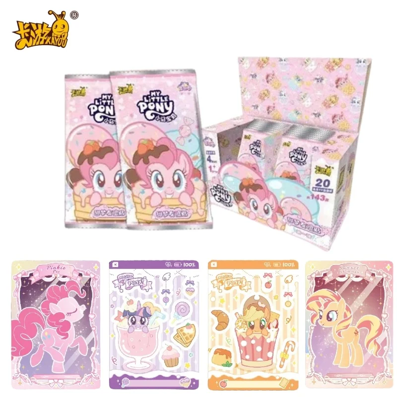 KAYOU Genuine My Little Pony Card Sweet Dream Friendship Sticker Mengdong Bag Rare SC SGR Collection Card Toy Gift Princess Card
KAYOU Genuine My Little Pony Card Sweet Dream Friendship Sticker Mengdong Bag Rare SC SGR Collection Card Toy Gift Princess Card