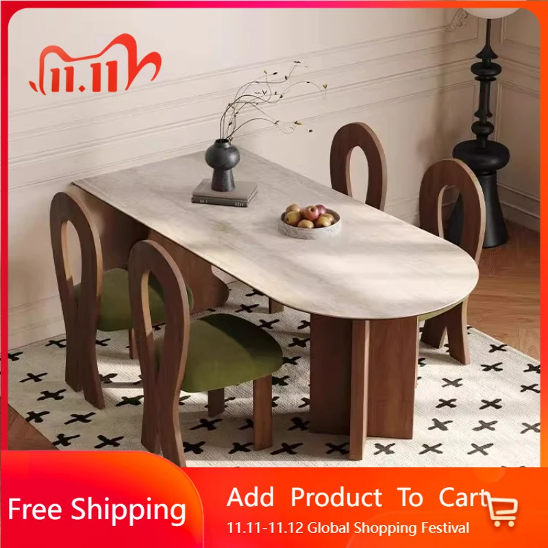 Luxury French Retro Dining Table Comfortable Adult Kitchen Unusual Girl Table Aesthetics High Quality Muebles Home Furniture
Luxury French Retro Dining Table Comfortable Adult Kitchen Unusual Girl Table Aesthetics High Quality Muebles Home Furniture