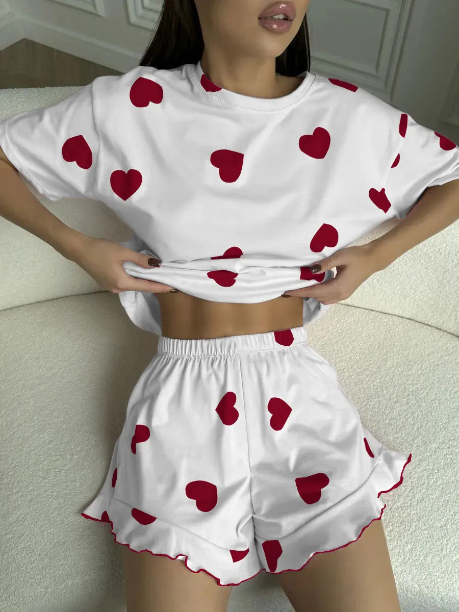 Pyjama Set Woman Pyjamas Sleepwear Women's Pajama Sets Summer Women Pajamas for Lady Night Wear Ladies Womens Matching Sets Pjs
Pyjama Set Woman Pyjamas Sleepwear Women's Pajama Sets Summer Women Pajamas for Lady Night Wear Ladies Womens Matching Sets Pjs