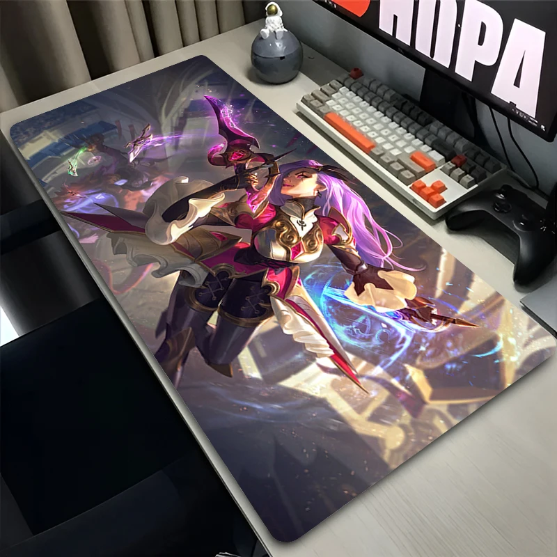 Mouse Pad Laptop Anime Extended Desktop Mat Computer Gamer Mousepad Gaming Accessories Katarina L-league Of Legends Keyboard Pad
Mouse Pad Laptop Anime Extended Desktop Mat Computer Gamer Mousepad Gaming Accessories Katarina L-league Of Legends Keyboard Pad