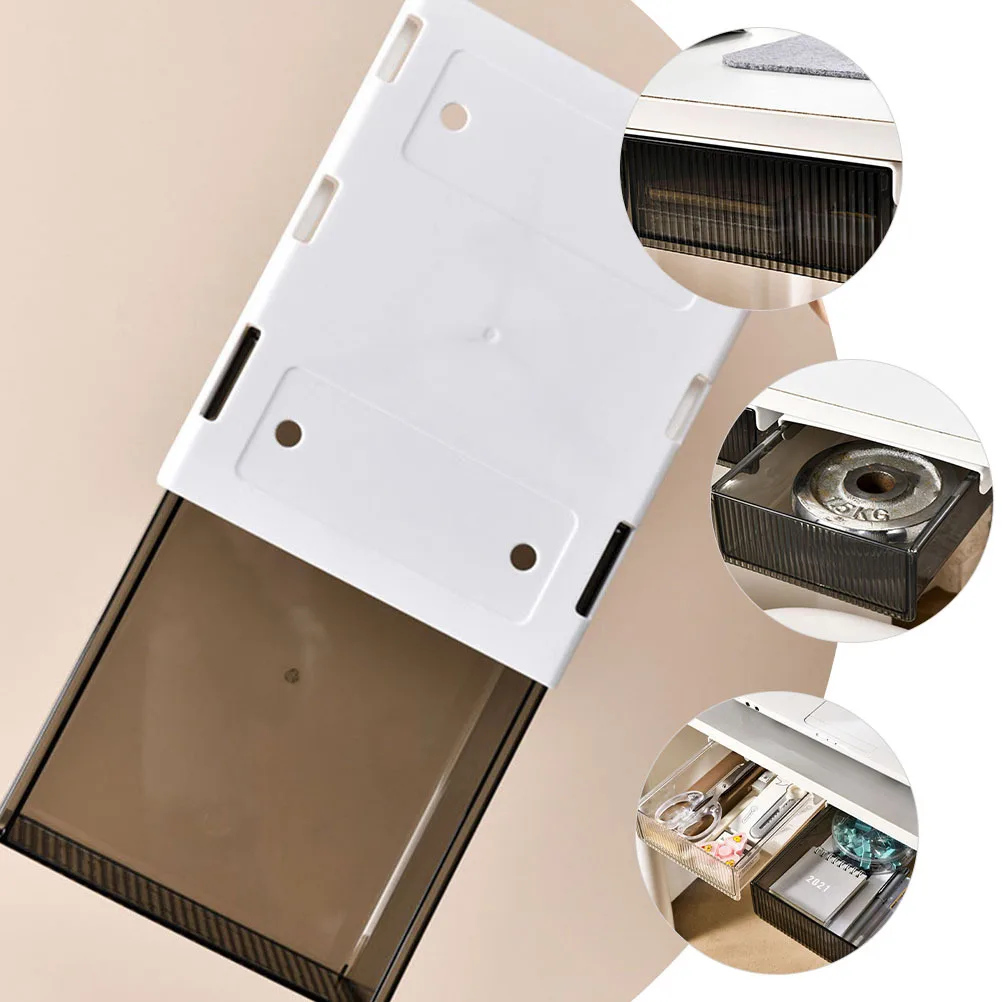 Drawer Type Storage Organizer Under Desk With Self-Adhesive Mount Hidden Desktop Drawer For Stationery Office School Home
Drawer Type Storage Organizer Under Desk With Self-Adhesive Mount Hidden Desktop Drawer For Stationery Office School Home