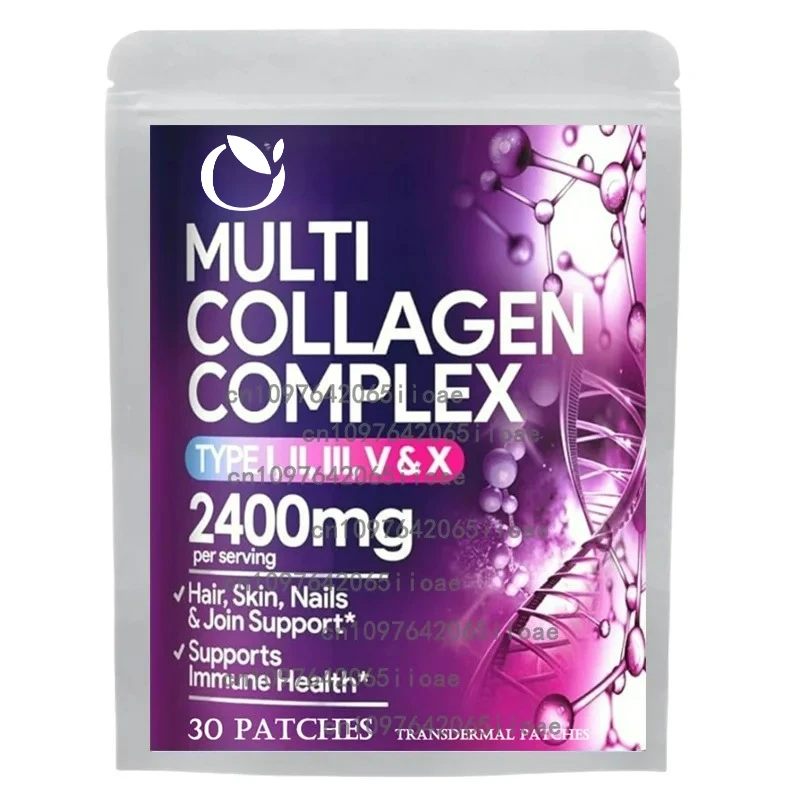 30 патчей Multi Collagen Plus Transdermal Plasters с биотином, витамином С для волос, кожи, суставов и поддержки роста костей
30 патчей Multi Collagen Plus Transdermal Plasters с биотином, витамином С для волос, кожи, суставов и поддержки роста костей