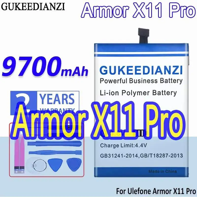 Mobile Phone Battery 9700Mah High Compatibility For Ulefone Armor X11 Pro 3105
Mobile Phone Battery 9700Mah High Compatibility For Ulefone Armor X11 Pro 3105