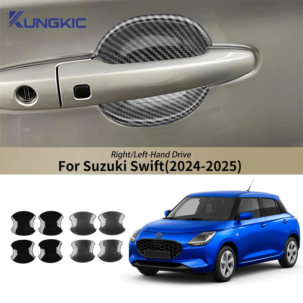 For Suzuki Swift 2024 2025 4PCS Car Door Scratches Resistant Car Door Handle Bowl Protective ABS Carbon Fiber Style Sticker
For Suzuki Swift 2024 2025 4PCS Car Door Scratches Resistant Car Door Handle Bowl Protective ABS Carbon Fiber Style Sticker