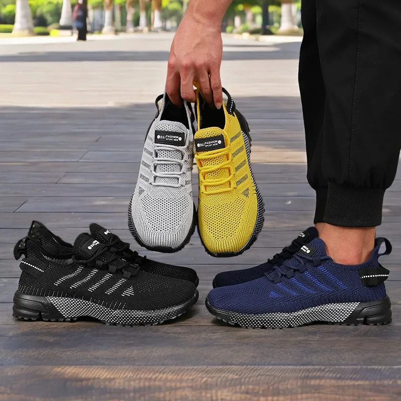 New Men's Sneakers Thick Sole Comfortable Casual Shoes Lightweight Breathable Fashion Running Shoes Luxury Male Tenis Masculino
New Men's Sneakers Thick Sole Comfortable Casual Shoes Lightweight Breathable Fashion Running Shoes Luxury Male Tenis Masculino