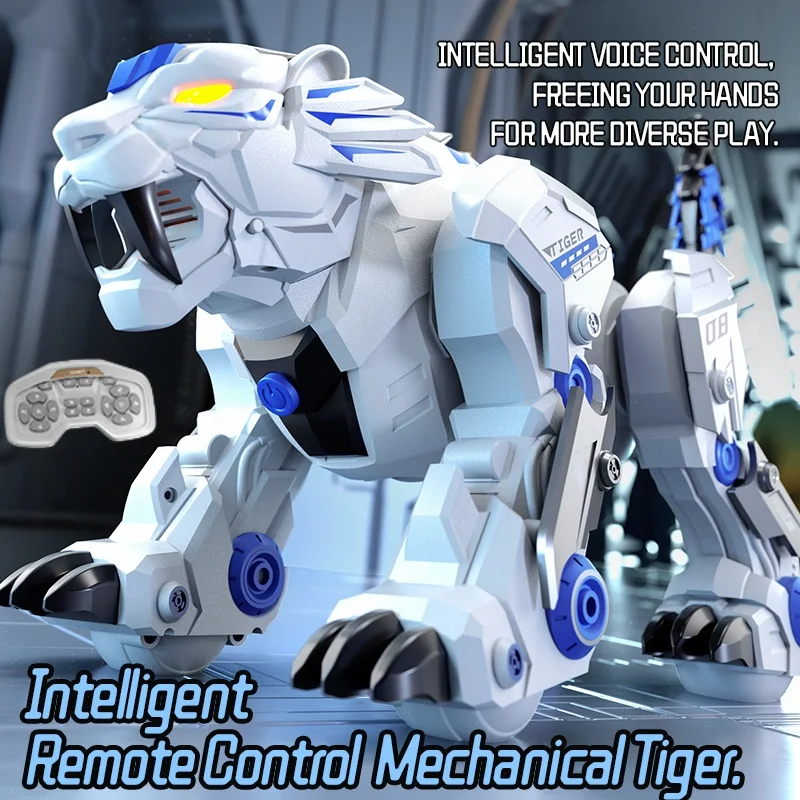 НОВЫЙ Умный механический робот-тигр: электронный питомец с сенсорным управлением жестами, функцией танцев и дистанционным управлением (RC) – демонстрационная модель для трансграничной торговли
НОВЫЙ Умный механический робот-тигр: электронный питомец с сенсорным управлением жестами, функцией танцев и дистанционным управлением (RC) – демонстрационная модель для трансграничной торговли