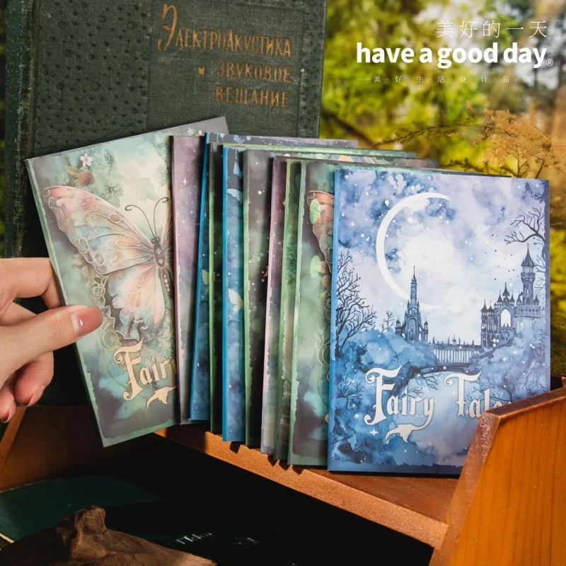 30pcs Midnight Fairy Tale Series Vintage Flower Butterfly Character Material Paper Creative Handbooks Journal Collage Supplies
30pcs Midnight Fairy Tale Series Vintage Flower Butterfly Character Material Paper Creative Handbooks Journal Collage Supplies
