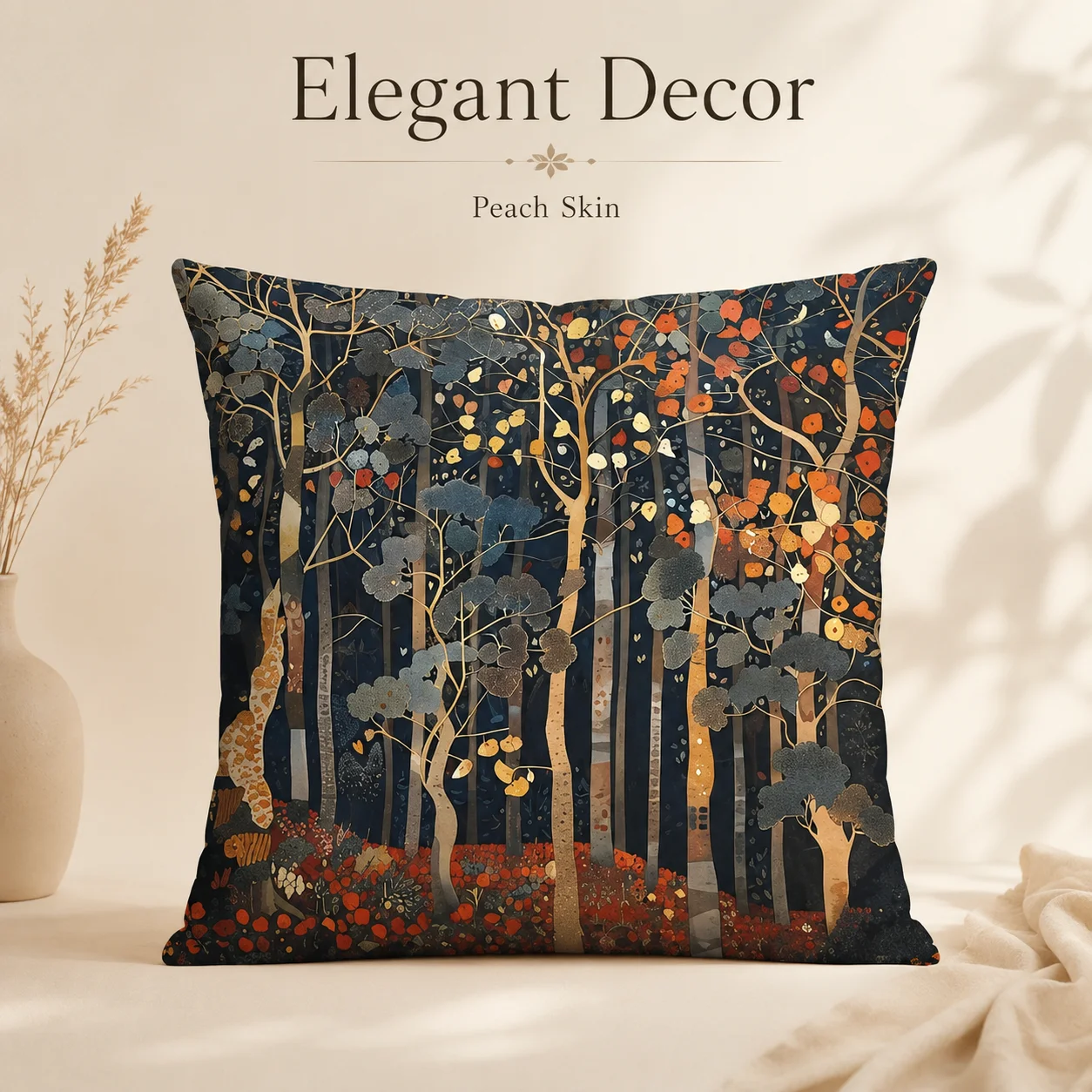 Elegant Dark Forest Botanical Pillowcase Peach Skin 2D Flat Printed Nature Aesthetic Cushion Cover For Couch Home Decor
Elegant Dark Forest Botanical Pillowcase Peach Skin 2D Flat Printed Nature Aesthetic Cushion Cover For Couch Home Decor