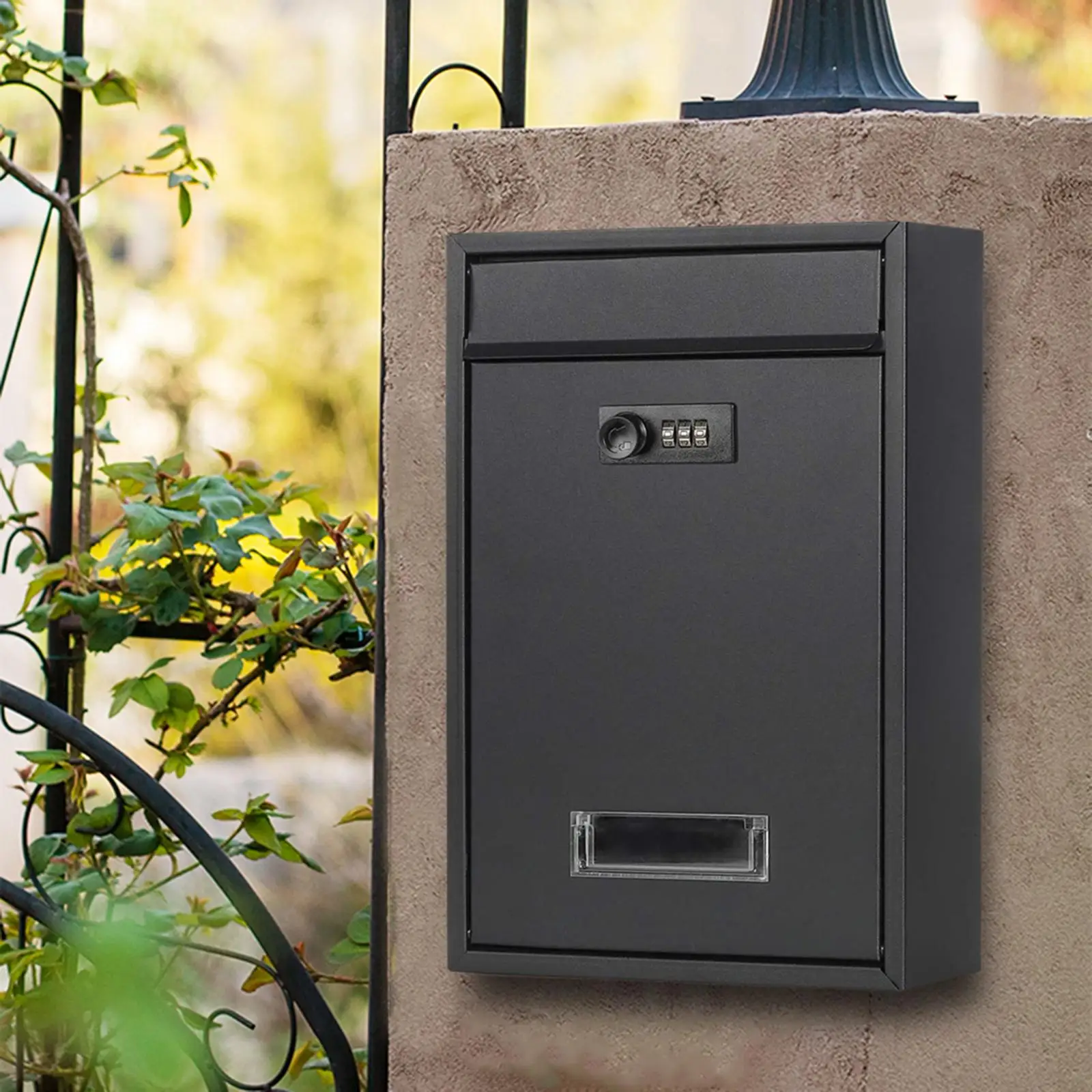 Vintage Mount Mailbox with Combination Lock Retro Style for Home Decor
Vintage Mount Mailbox with Combination Lock Retro Style for Home Decor