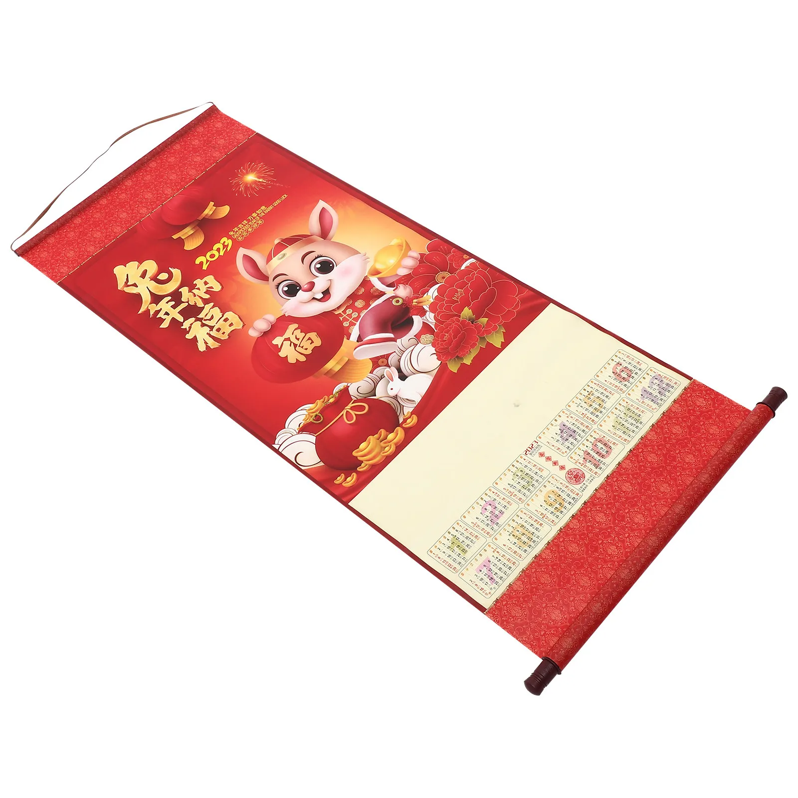 Rabbit Year Blessing Hanging Calendar 2023 Traditional Chinese Style Clear Printed Monthly Calendar Home Office Wall Planner
Rabbit Year Blessing Hanging Calendar 2023 Traditional Chinese Style Clear Printed Monthly Calendar Home Office Wall Planner