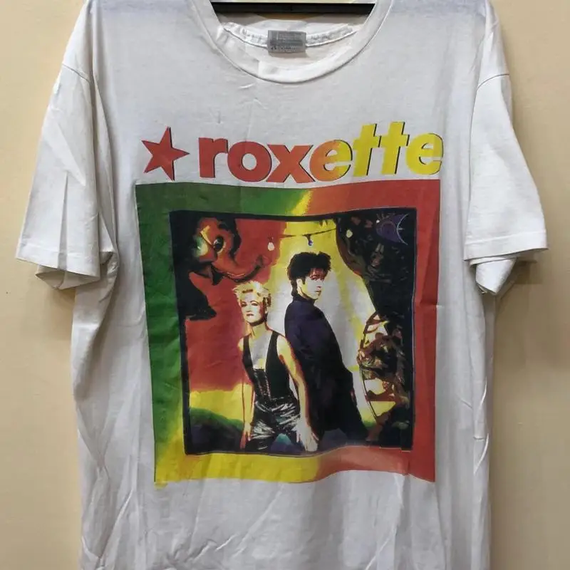 Винтажная рубашка Roxette World Tour 91, 92 фаната S 5Xl 90-х годов
Винтажная рубашка Roxette World Tour 91, 92 фаната S 5Xl 90-х годов