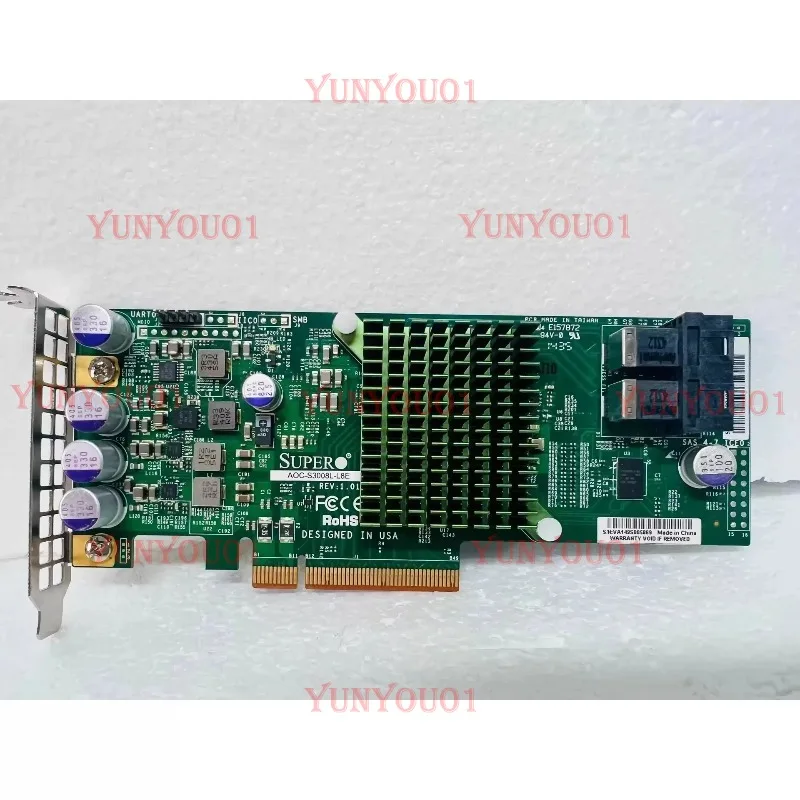 AOC-S3008L-L8E LSI 9300-8i 12Gbps SAS HBA IT mode ZFS FreeNAS unRAID
AOC-S3008L-L8E LSI 9300-8i 12Gbps SAS HBA IT mode ZFS FreeNAS unRAID