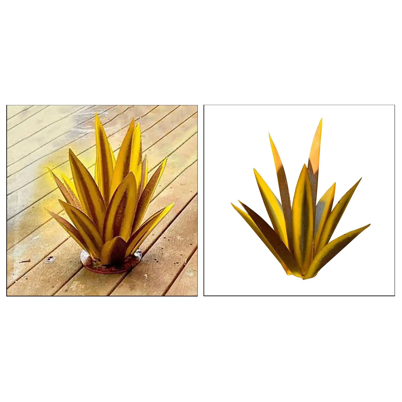 Rustic Sculpture DIY Metal Agave Plant Garden Yard Art Decor Statue
Rustic Sculpture DIY Metal Agave Plant Garden Yard Art Decor Statue