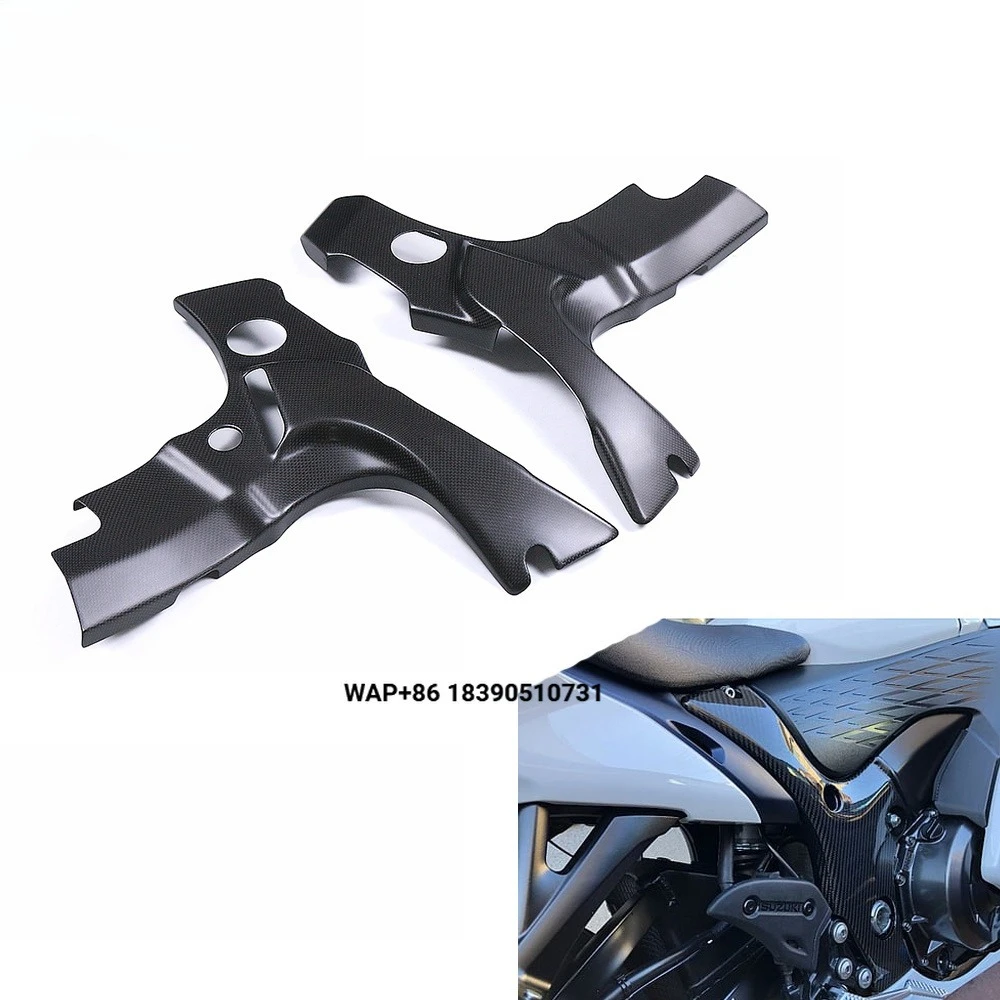Carbon 100% Real 3K Dry Carbon Fiber Motorcycle Left Right Frame Covers for GSX1300R Hayabusa 2021-2026
Carbon 100% Real 3K Dry Carbon Fiber Motorcycle Left Right Frame Covers for GSX1300R Hayabusa 2021-2026