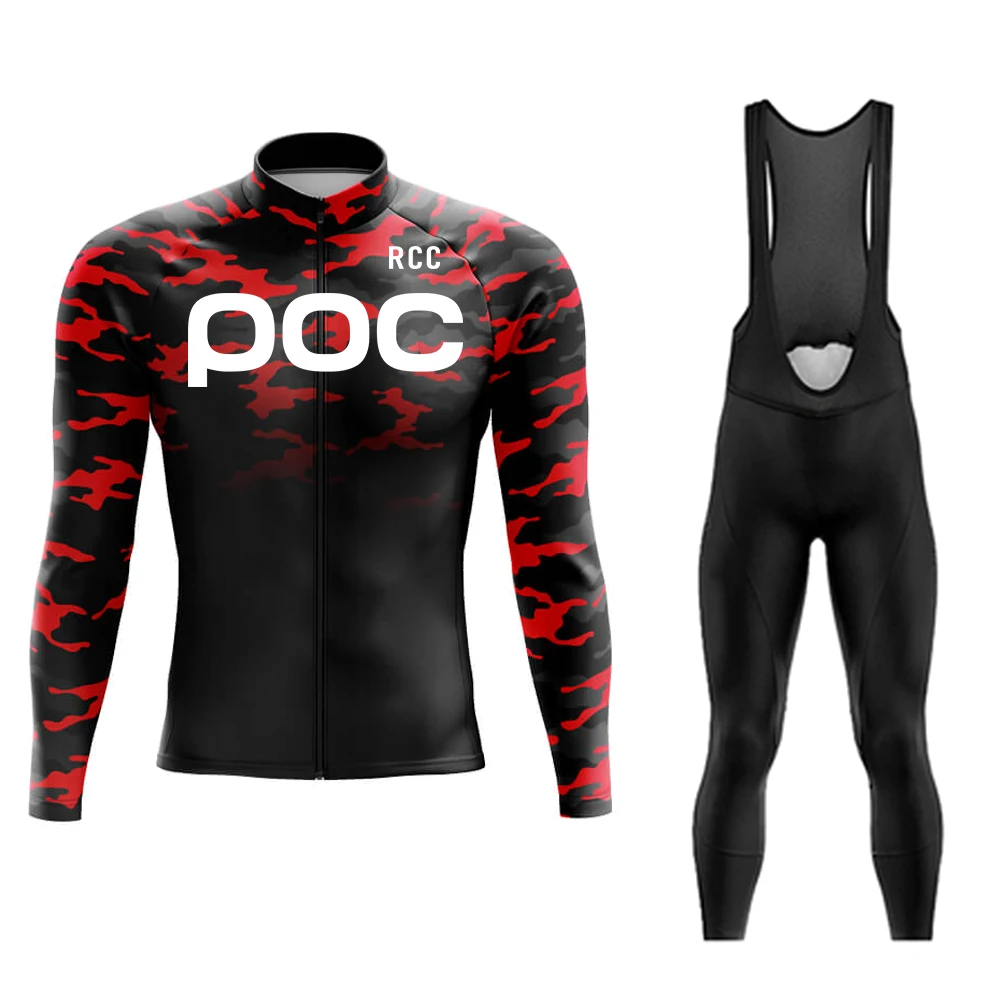 2026 RCC POC Cycling Team Men's Cycling Jersey Long Sleeve Set MTB Bike Clothing Tenue Velo Homme Bicycle Wear 01
2026 RCC POC Cycling Team Men's Cycling Jersey Long Sleeve Set MTB Bike Clothing Tenue Velo Homme Bicycle Wear 01