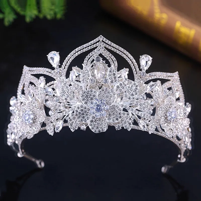 Tiara Crystal Double Layer Luxury Bridal Crown Princess Wedding Headpiece Korean Style One Size
Tiara Crystal Double Layer Luxury Bridal Crown Princess Wedding Headpiece Korean Style One Size