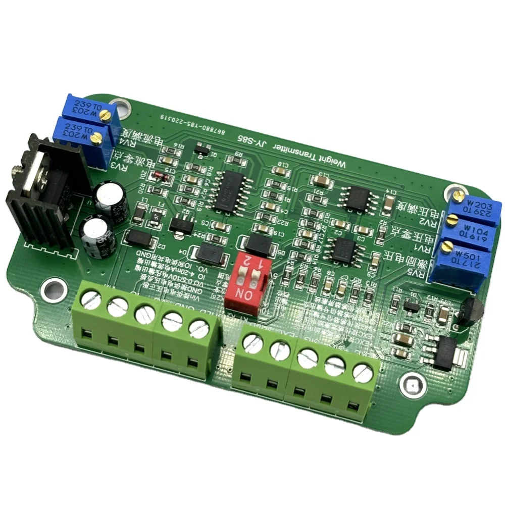 Load cell Amplifier JY-S85-1-3MV/V Force sensor Weight transmitter 0-5V/10V voltage
Load cell Amplifier JY-S85-1-3MV/V Force sensor Weight transmitter 0-5V/10V voltage