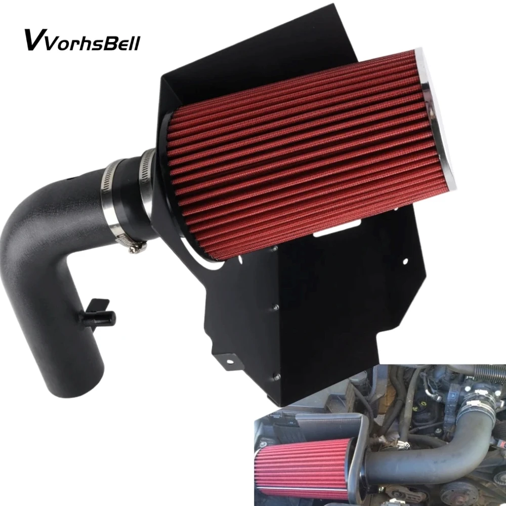 Red High Flow Cold Air Intake Kit With Heat Shield For 2007-2011 Jeep Wrangler JK 3.8L 2WD 4WD
Red High Flow Cold Air Intake Kit With Heat Shield For 2007-2011 Jeep Wrangler JK 3.8L 2WD 4WD