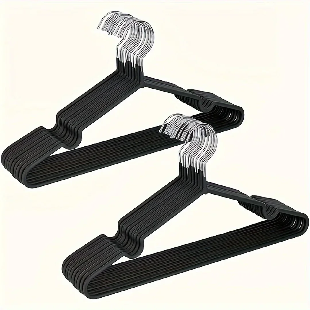 10pcs Metal Clothes Hangers Traceless No-Slip Durable Strong Space Saver for Bedroom Organization Non-Slip Strong Clothes Racks
10pcs Metal Clothes Hangers Traceless No-Slip Durable Strong Space Saver for Bedroom Organization Non-Slip Strong Clothes Racks