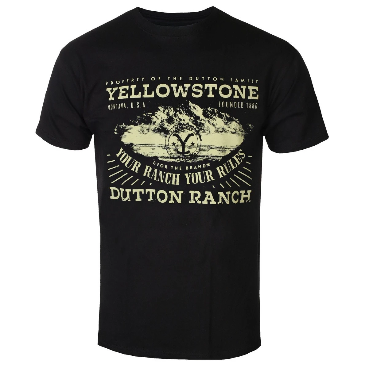 Yellowstone Your Ranch Your Ranch с узором, летняя роскошная брендовая хлопковая мужская и женская футболка с коротким рукавом
Yellowstone Your Ranch Your Ranch с узором, летняя роскошная брендовая хлопковая мужская и женская футболка с коротким рукавом