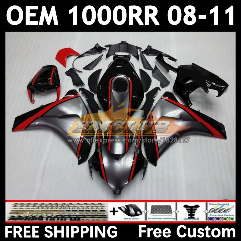 OEM Fairing For HONDA CBR1000 CBR 1000 RR CC red silver 1000RR 77No.11 CBR1000RR 08 09 10 11 2008 2009 2010 2011 Injection Kit
OEM Fairing For HONDA CBR1000 CBR 1000 RR CC red silver 1000RR 77No.11 CBR1000RR 08 09 10 11 2008 2009 2010 2011 Injection Kit