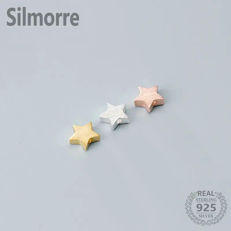 4,5/6,5 мм стерлингового серебра 925 пробы в форме звезды, бусины-разделители, свободные бусины для DIY браслета, ожерелья, изготовления ювелирных изделий
4,5/6,5 мм стерлингового серебра 925 пробы в форме звезды, бусины-разделители, свободные бусины для DIY браслета, ожерелья, изготовления ювелирных изделий