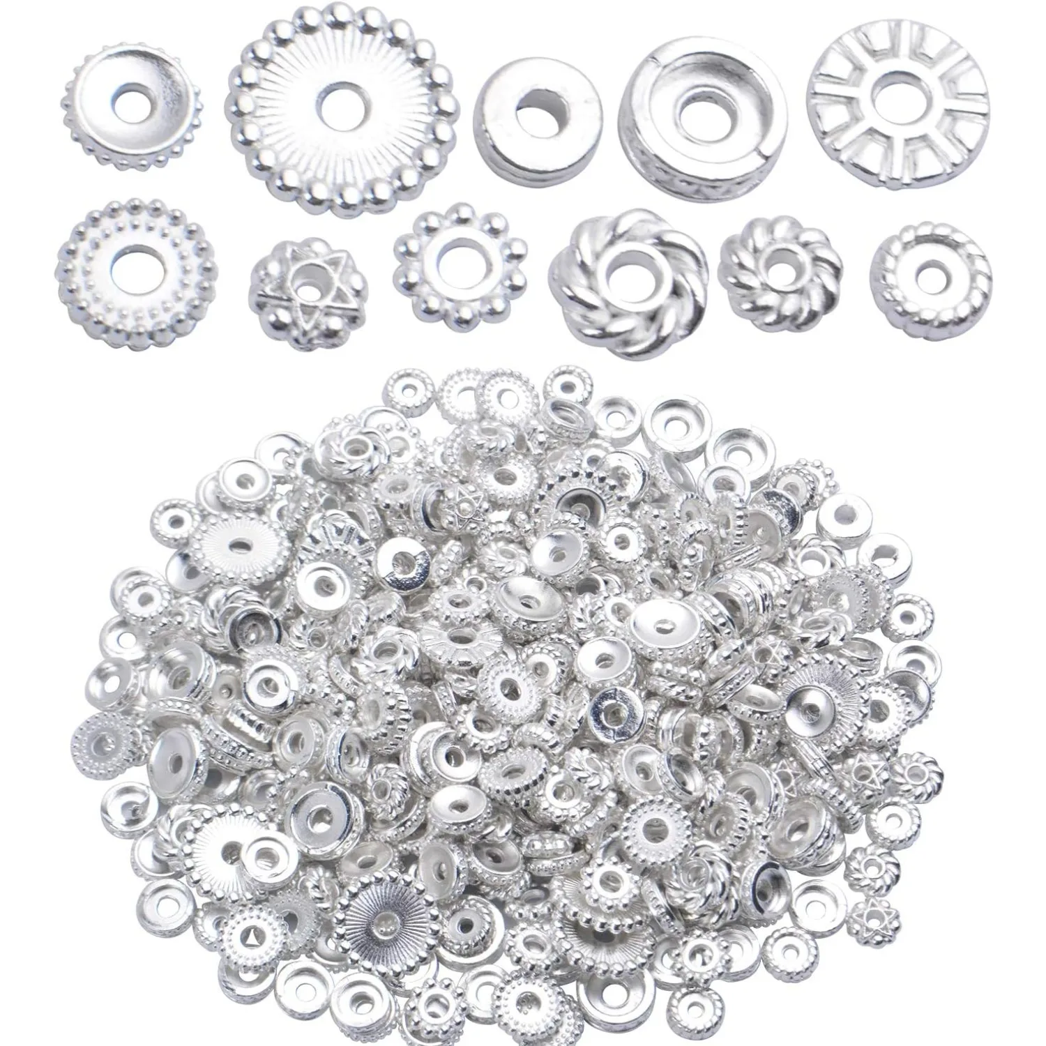 100 грамм (около 170-300 шт.) бусины-разделители, ювелирные изделия, бусины-разделители, бусины-разделители из сплава для изготовления ювелирных изделий, браслеты, ожерелье
100 грамм (около 170-300 шт.) бусины-разделители, ювелирные изделия, бусины-разделители, бусины-разделители из сплава для изготовления ювелирных изделий, браслеты, ожерелье