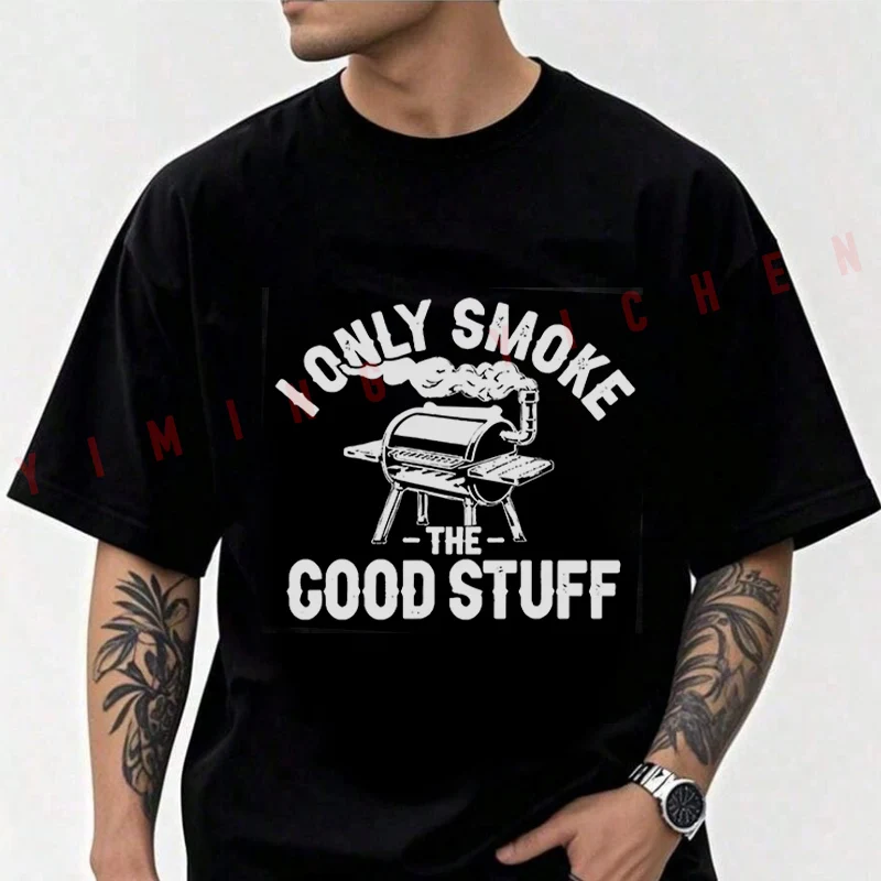 2026 Cotton Casual T-shirtI Only Smoke Good Stuff Grilling Humor Motorcycle Tshirt Mens Summer Cycling Sportswear Tops Tee
2026 Cotton Casual T-shirtI Only Smoke Good Stuff Grilling Humor Motorcycle Tshirt Mens Summer Cycling Sportswear Tops Tee