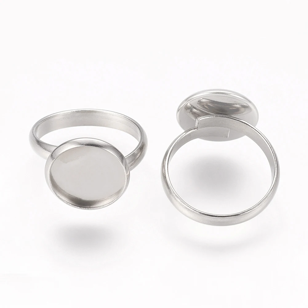 50Pcs Adjustable Stainless Steel Finger Rings Components Pad Ring Base Findings for Jewelry Making 10mm 12mm 14mm 16mm 18mm 20mm
50Pcs Adjustable Stainless Steel Finger Rings Components Pad Ring Base Findings for Jewelry Making 10mm 12mm 14mm 16mm 18mm 20mm
