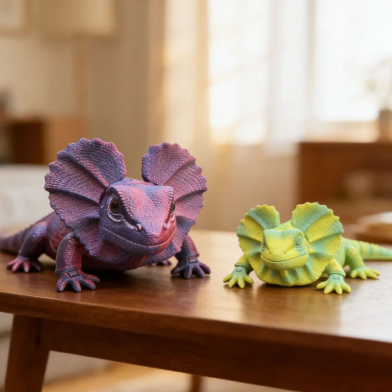 Solo Piece Fashion Play Theme Realistic Frilled Lizard Toy Full Body Poseable Joint 3D Printed Accessory Multi Scene Decor Gift
Solo Piece Fashion Play Theme Realistic Frilled Lizard Toy Full Body Poseable Joint 3D Printed Accessory Multi Scene Decor Gift