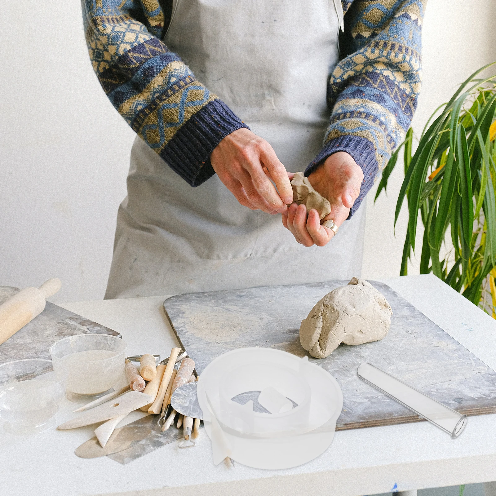 7pcs Vase Silicone Mold Multi-Function Diy Casting Mould For Home Decor Crafts Art Making Adults Reusable Lightweight Tool
7pcs Vase Silicone Mold Multi-Function Diy Casting Mould For Home Decor Crafts Art Making Adults Reusable Lightweight Tool