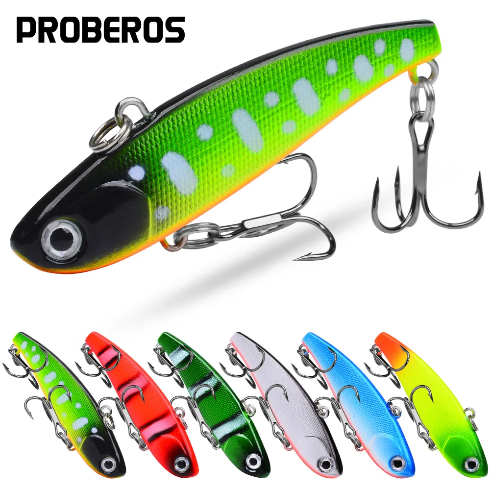 1pcs VIB Long Casting Rattlin Vibration Fishing Lure 6cm 11g Iscas Artificial Wobbler Plastic Hard Bait All Swimming Carp Tackle
1pcs VIB Long Casting Rattlin Vibration Fishing Lure 6cm 11g Iscas Artificial Wobbler Plastic Hard Bait All Swimming Carp Tackle